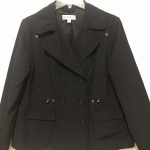 Merona Black Button-Up Jacket